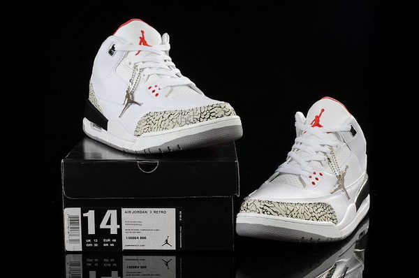 Jordan 3 Men Big Size--002